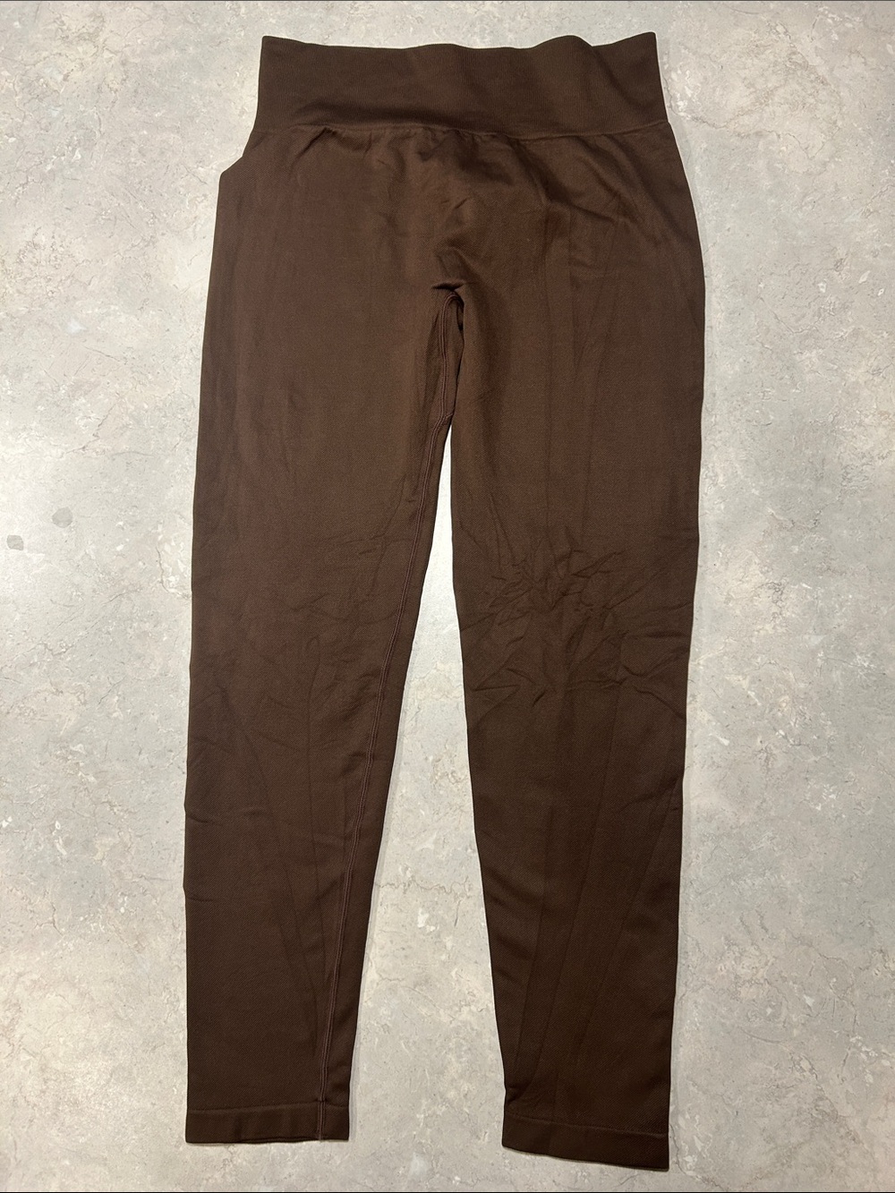 Men's Brown Stretch Waist Joggers